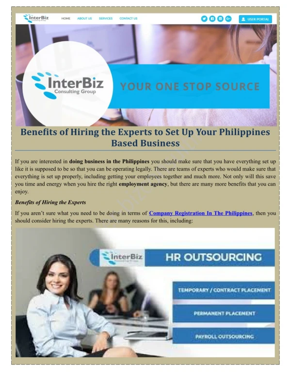 Company Formation in the Philippines
