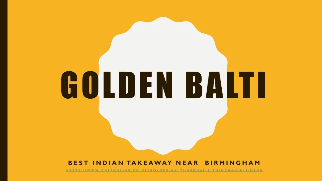 golden balti