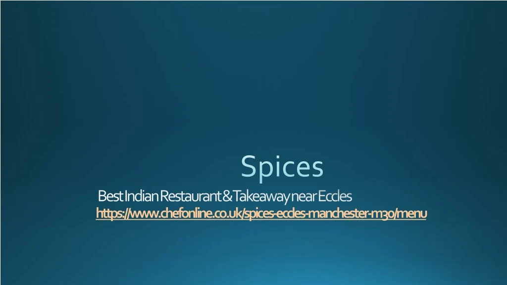 https www chefonline co uk spices eccles