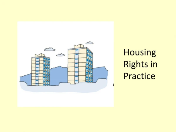 Housing Rights in Practice