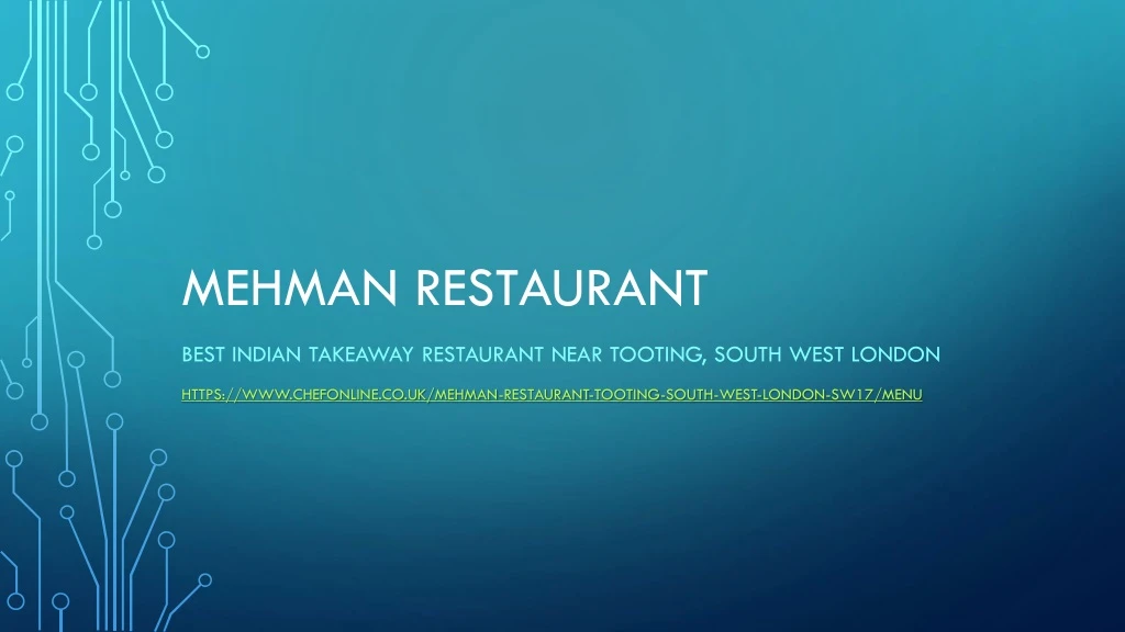 mehman restaurant