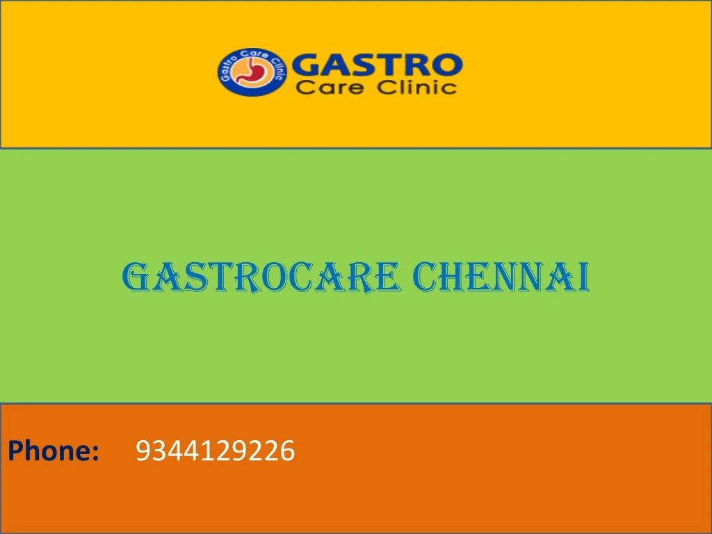 gastrocare chennai