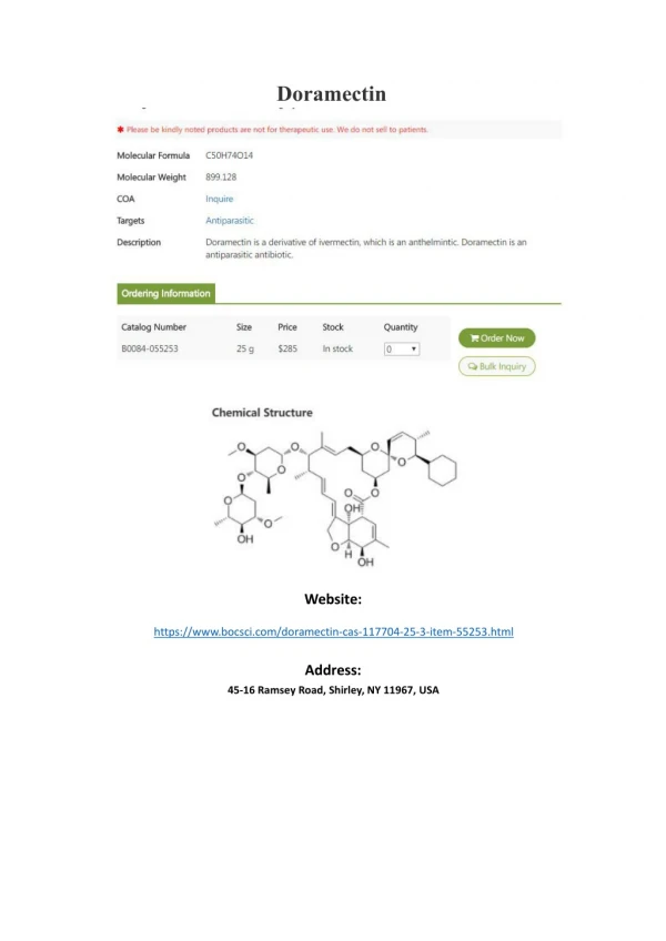 Doramectin