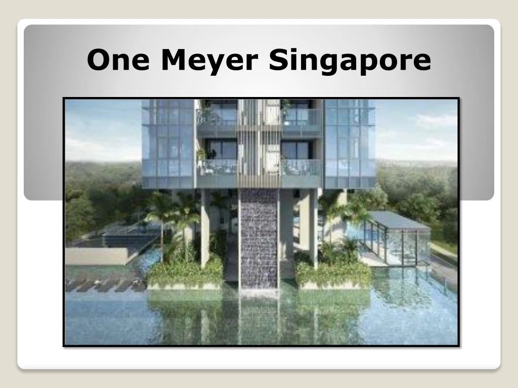 one meyer singapore