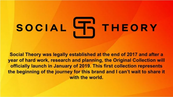 Social Theory T-shirt - Social Theory