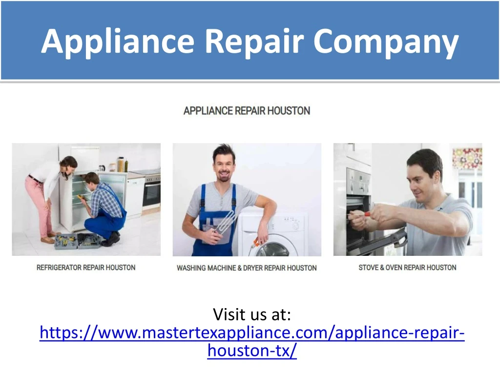 appliance repair company