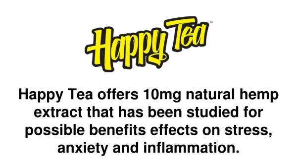 CBD Tea for Sale - Happy Tea