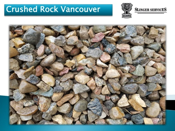 Crushed Rock vancouver