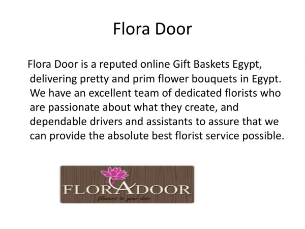 Buy Flowers Online Egypt