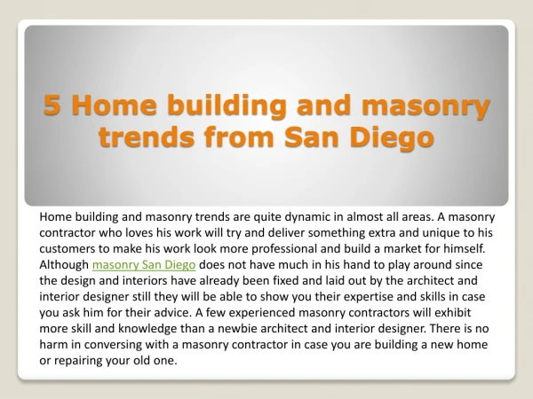 5 home building and masonry trends from san diego