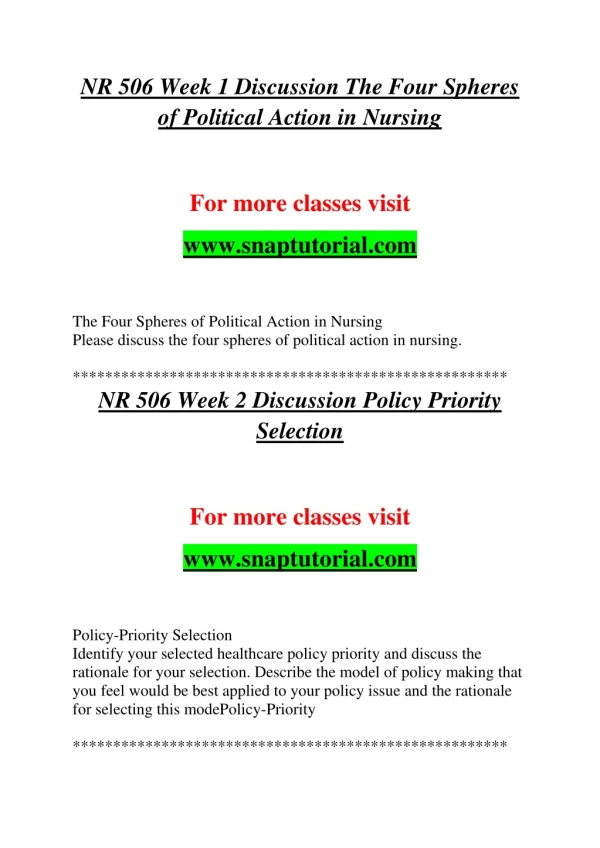 NR 506 Education Organization-snaptutorial.com