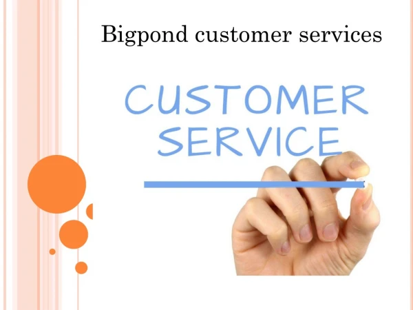 Bigpond account recovery customer services