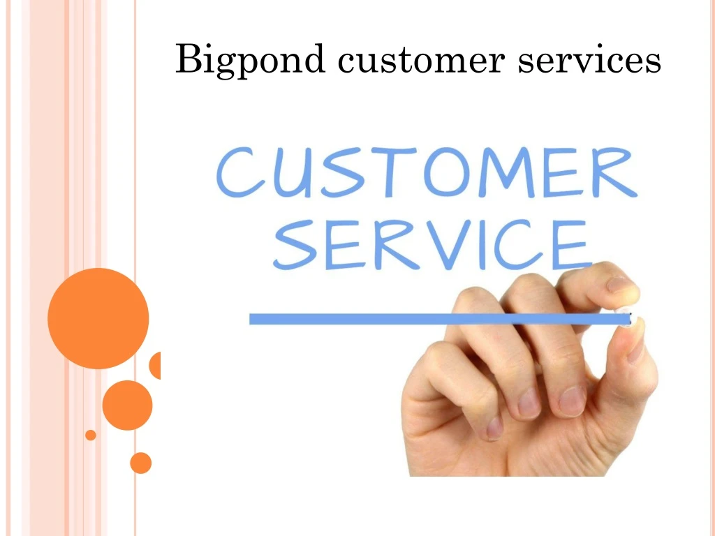 bigpond customer services