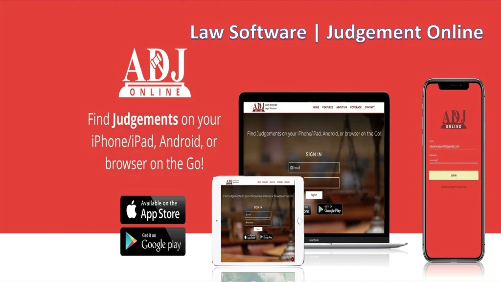 law software judgement online