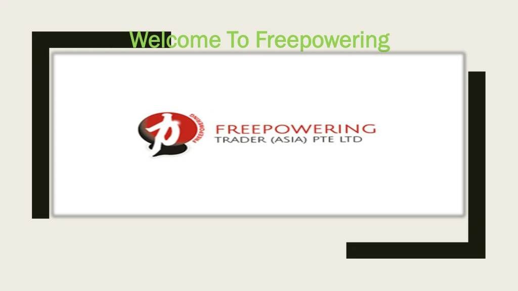 welcome to freepowering