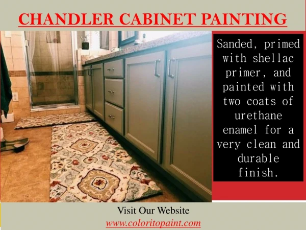 Chandler Cabinet Painting