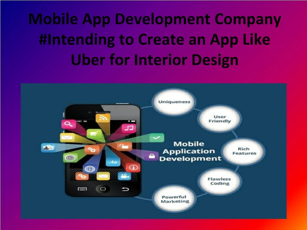 mobile app development company intending