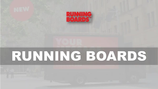 Running Boards: Enables Outdoor Advertising Across Australia