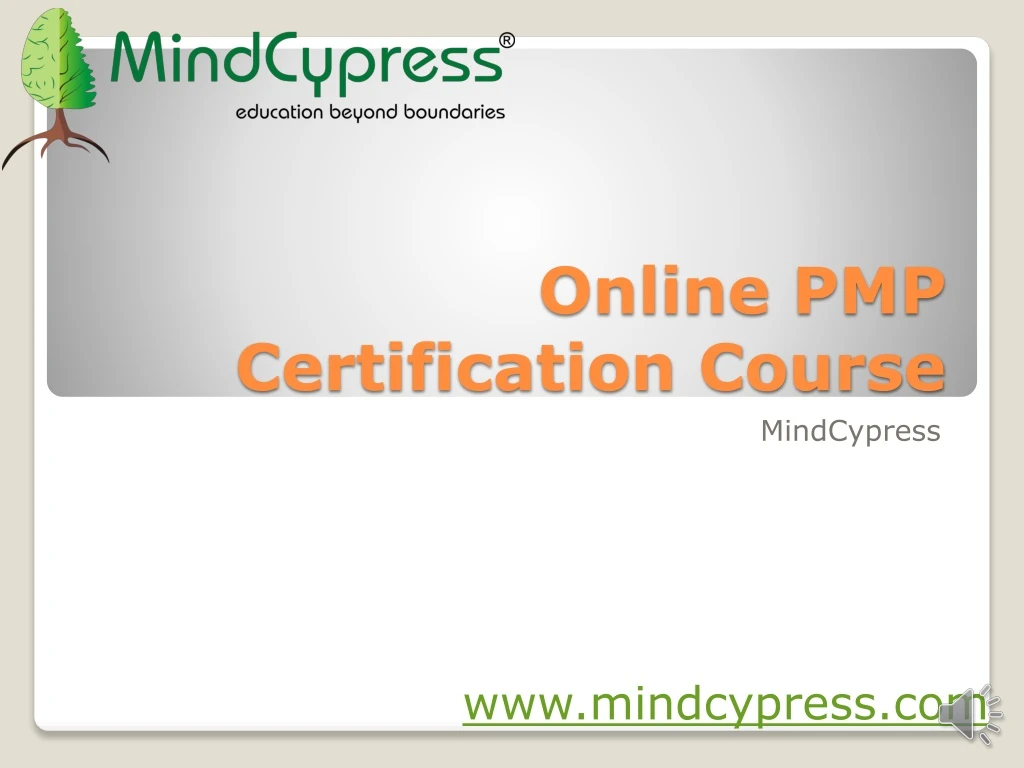 online pmp certification course