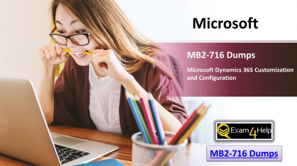 Pass Microsoft MB2-716 Exams with New MB2-716 Dumps