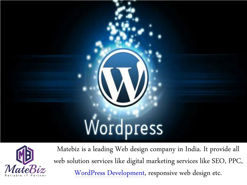 matebiz is a leading web design company in india