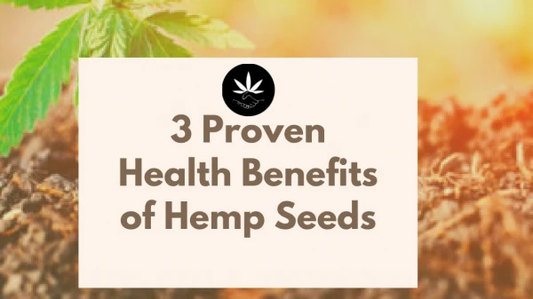 3 Proven Health Benefits of Hemp Seeds