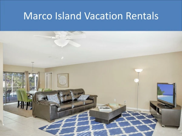 marco island vacation rentals