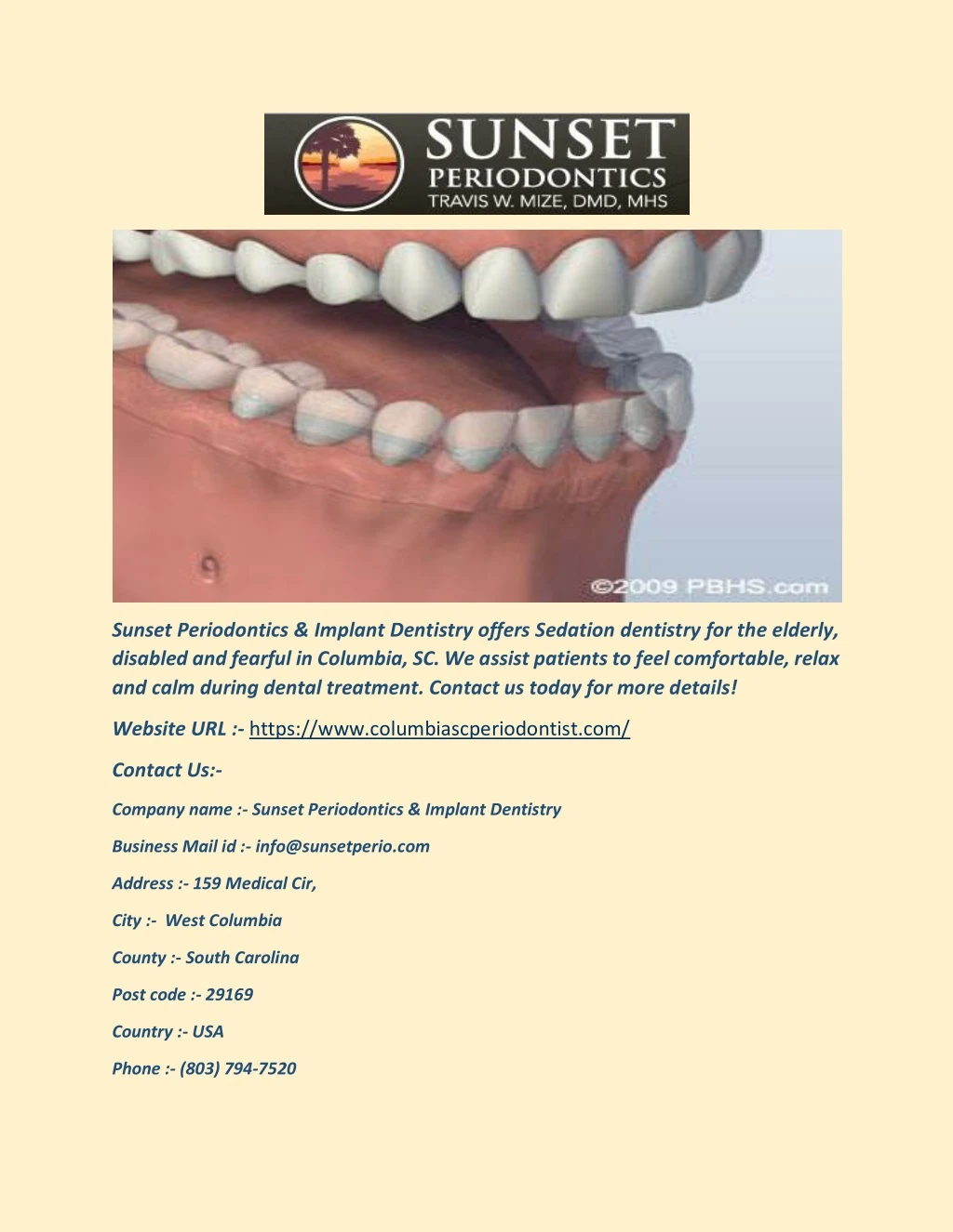 sunset periodontics implant dentistry offers