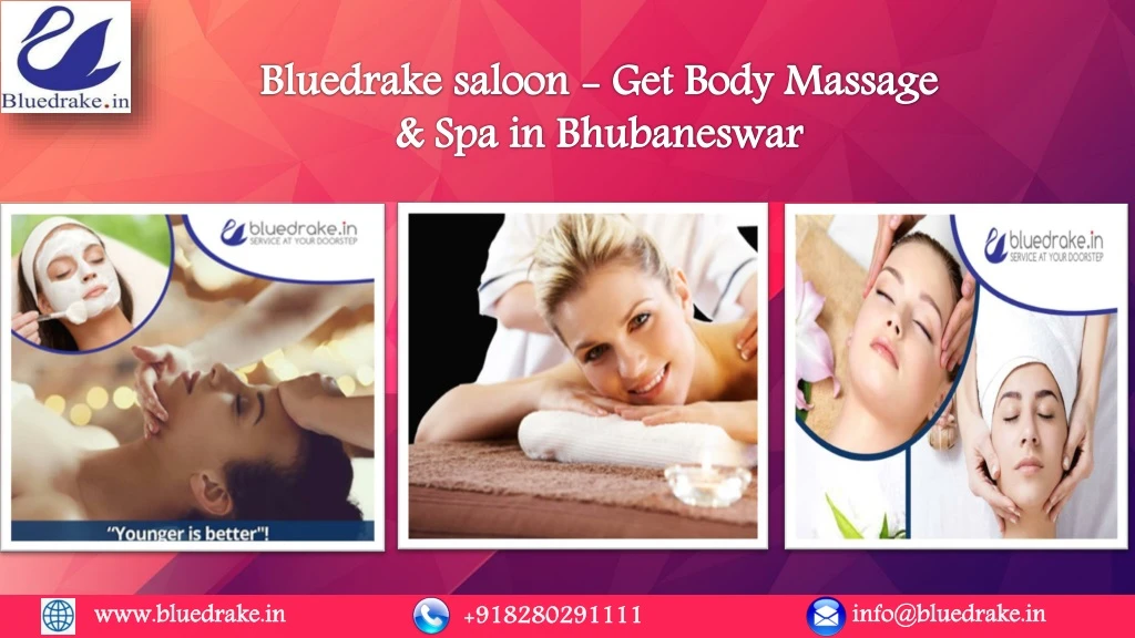 bluedrake saloon get body massage