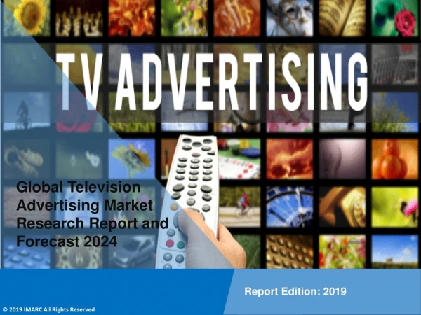 Television Advertising Market By Service Type, Regional Demand and Forecast Till 2024