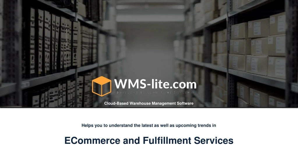 cloud based warehouse management software