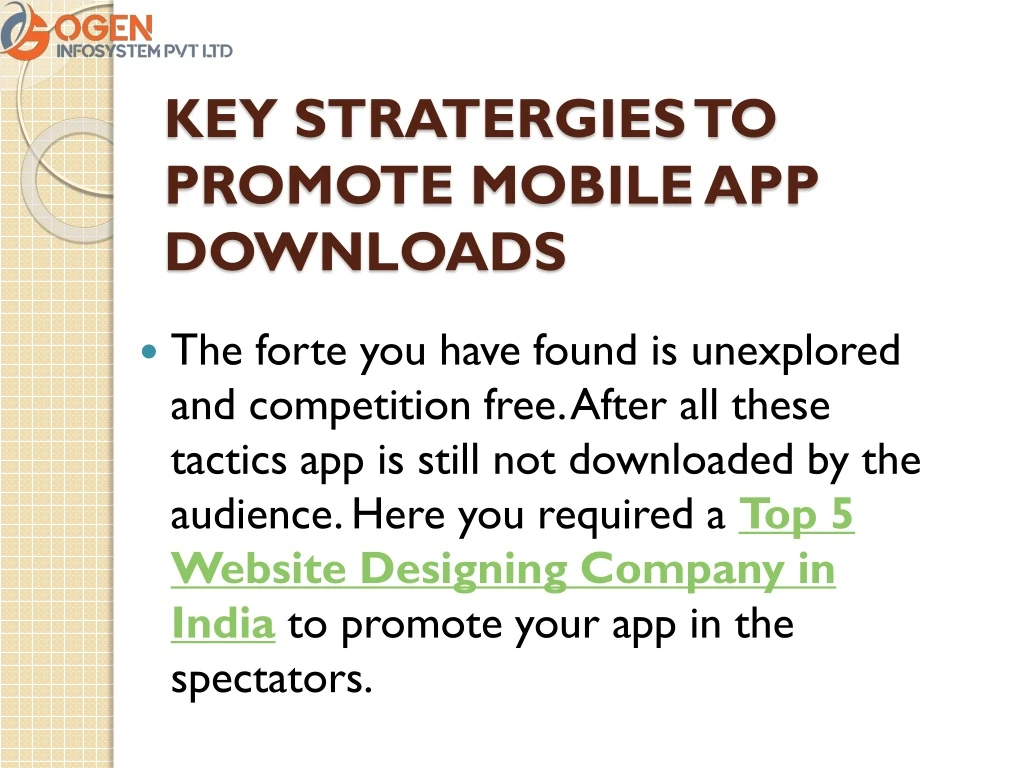 key stratergies to promote mobile app downloads