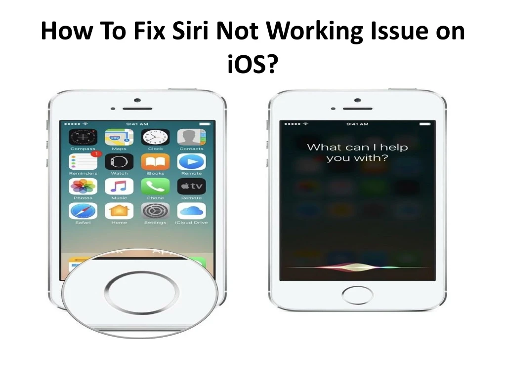 how to fix siri not working issue on ios