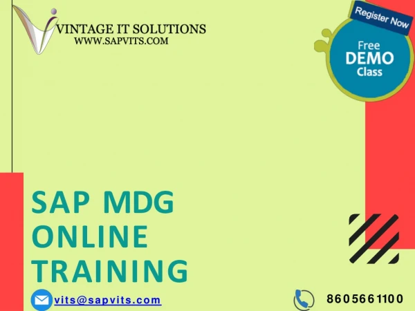 Sap Mdg Online Training|Sap Master Data Governance PPT | Sap Mdg Study Material