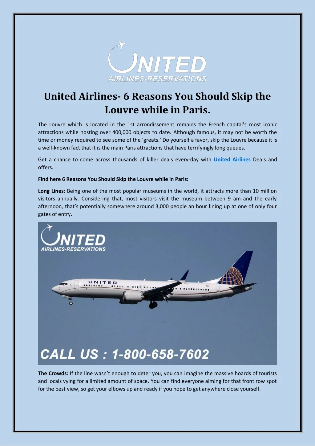 united airlines 6 reasons you should skip