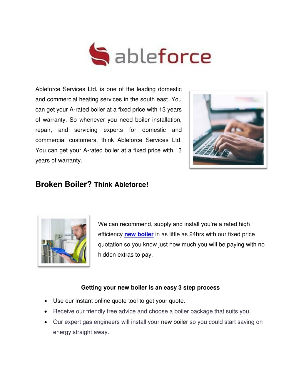 ableforce services ltd is one of the leading