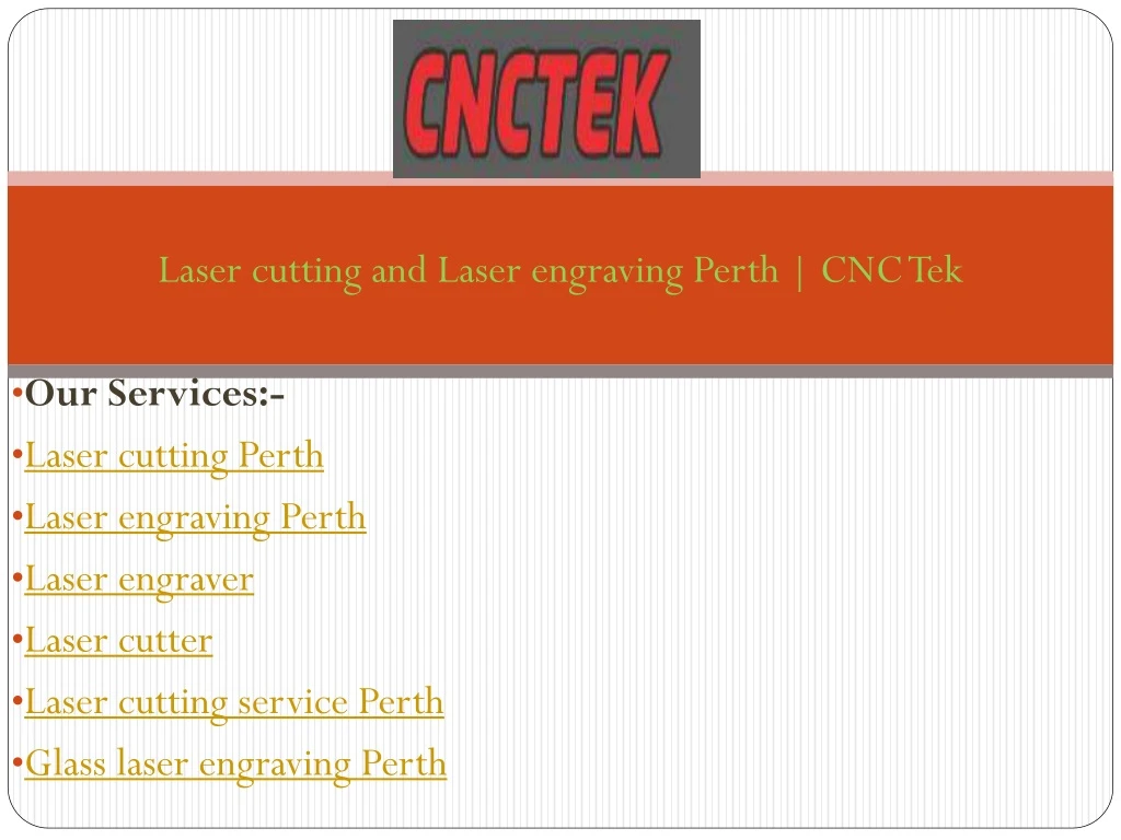 laser cutting and laser engraving perth