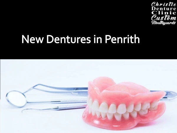 Full Denture Clinic in Penrith - Christie Denture Clinic