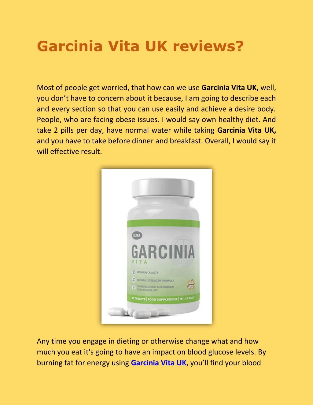 garcinia vita uk reviews