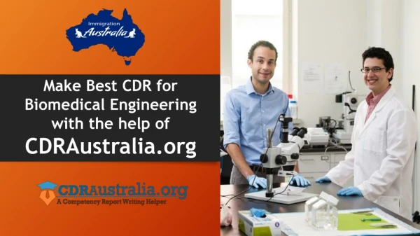 CDR For Biomedical Engineers Australia