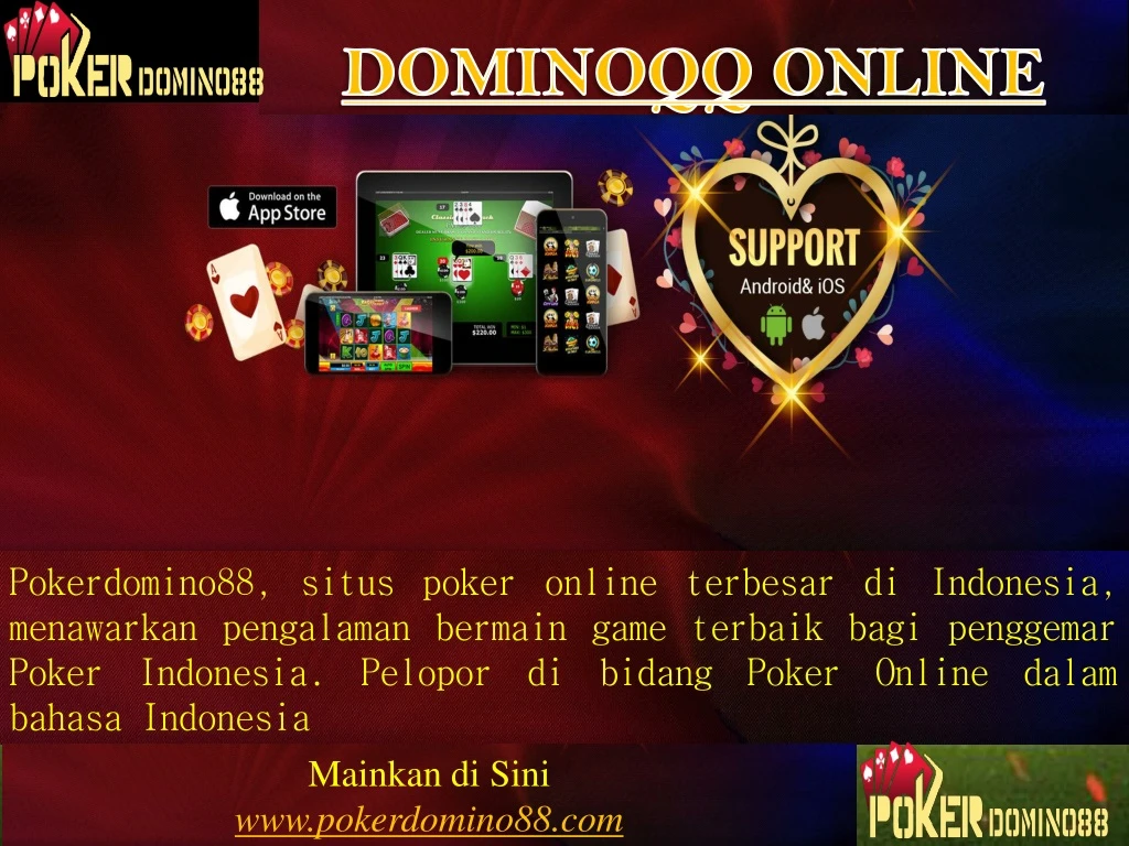 pokerdomino88 situs poker online terbesar