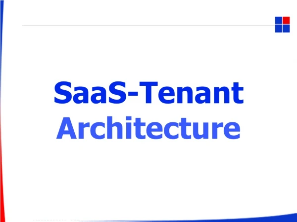 SaaS-Tenant : Transit & Develop Multi Tenant SaaS system effortlessly