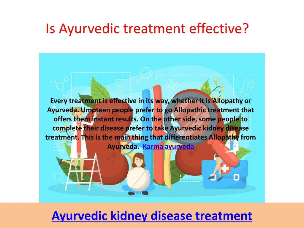 is ayurvedic treatment effective