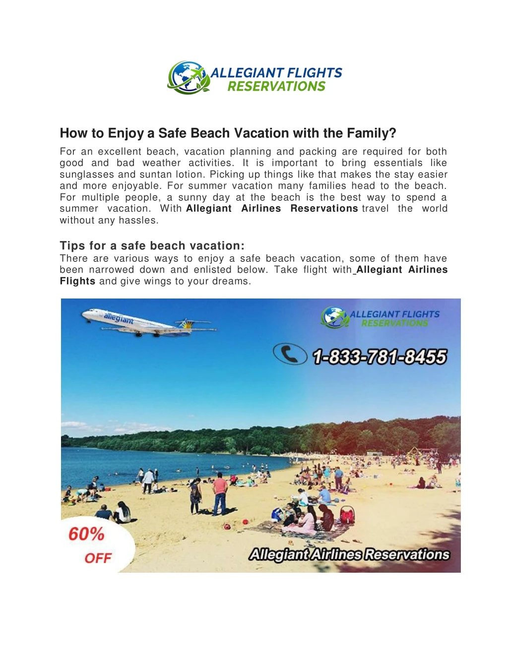 how to enjoy a safe beach vacation with