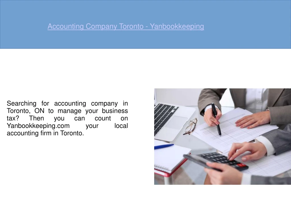 accounting company toronto yanbookkeeping