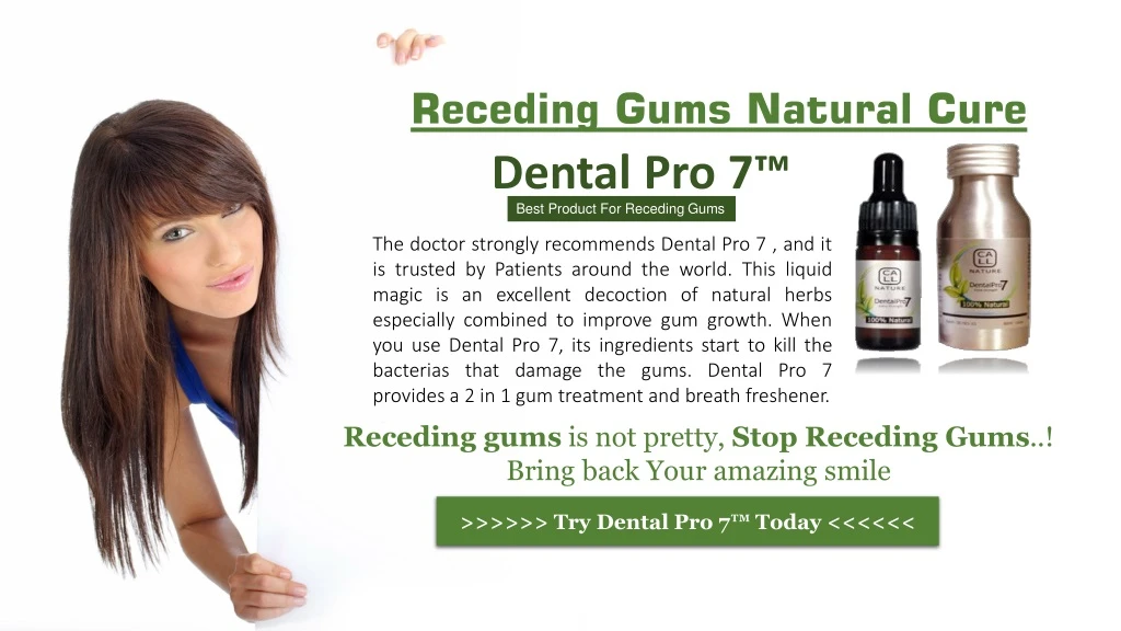 receding gums natural cure dental pro 7 best