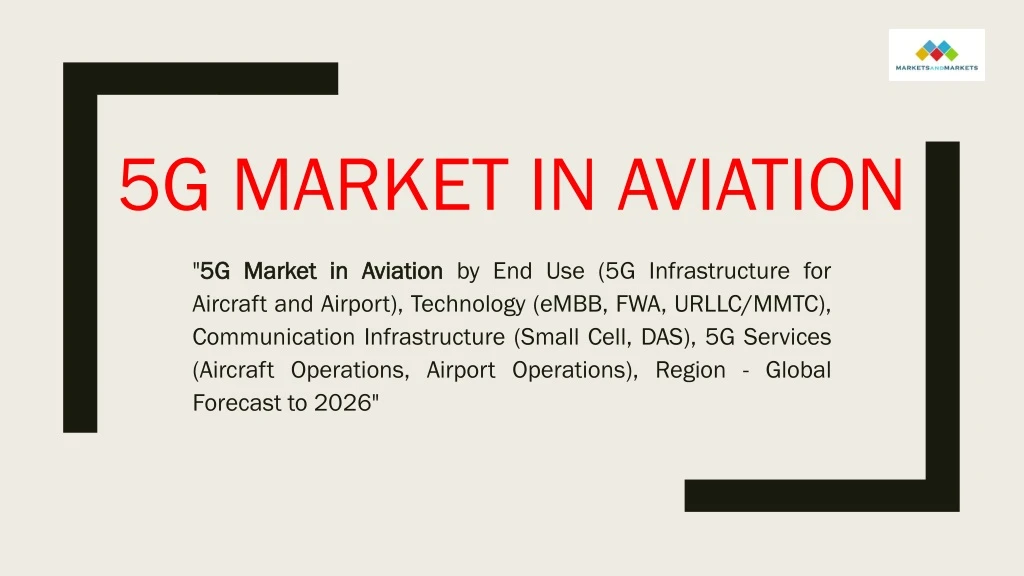 5g market in aviation