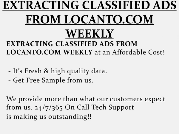 extracting classified ads from locanto com weekly