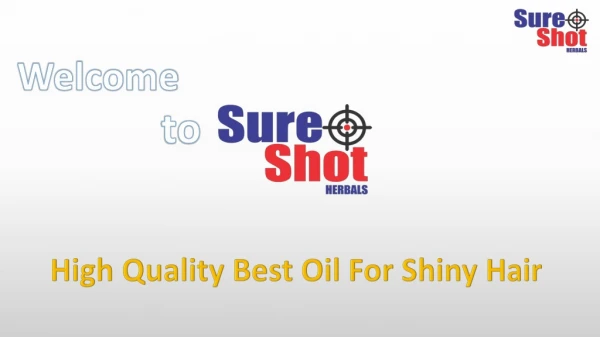 High Quality Best Oil For Shiny Hair