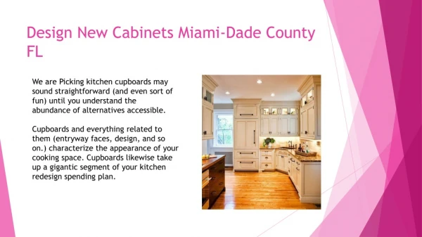 Install Bathroom Cabinets Miami-Dade County FL